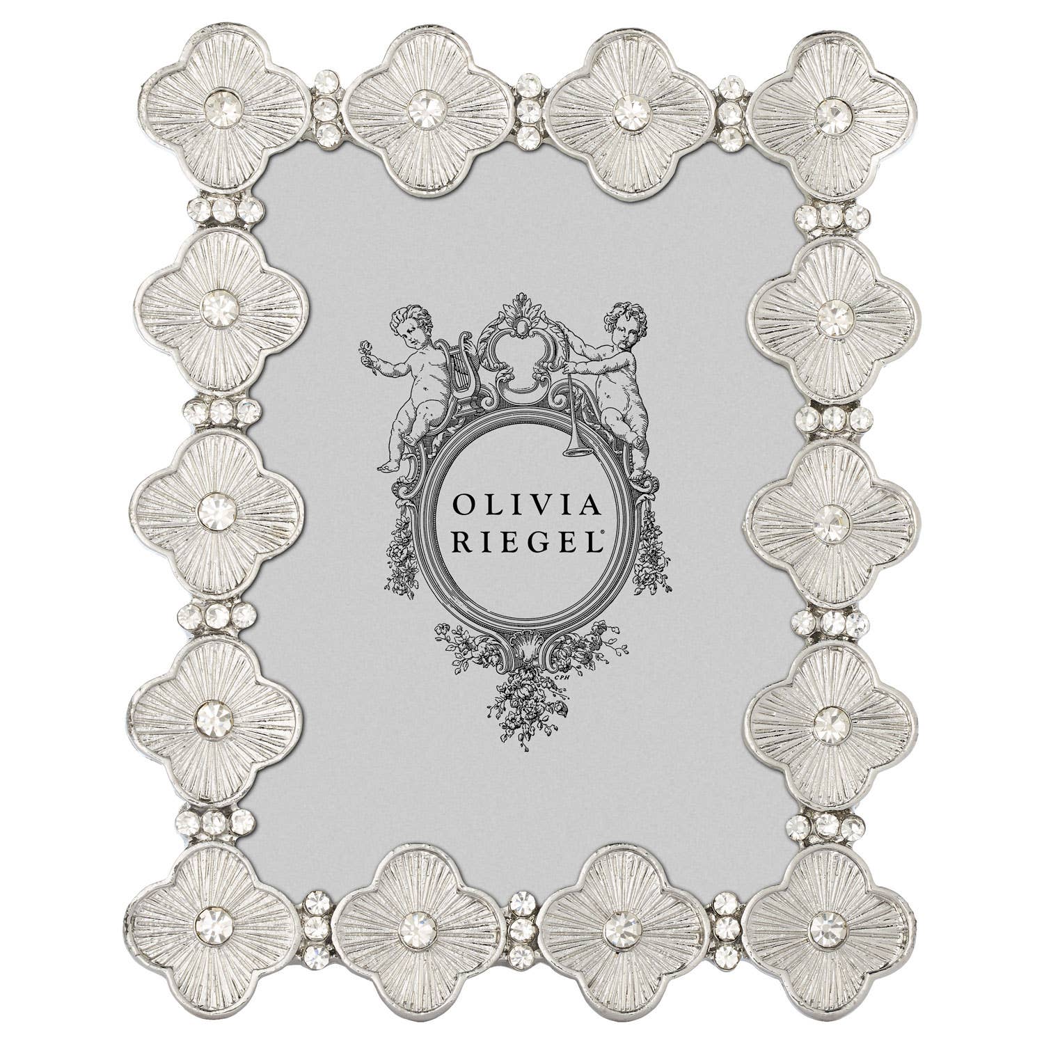 Clover Frame: Silver